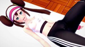 Mei rosa visits the infirmary in sportswear for adult sex with shaved pussy.