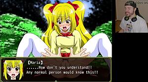 this girl knows she's in a mature marionette fantasy game