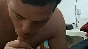 I love how this amateur slut sucks my cock.