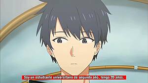 mom’s visiting and things got crazy with japanese anal creampie action! 😳