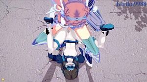 Garie tâmân and maria cadenzavna eve and micha jawkân intense futanari sex in symphogear hentai