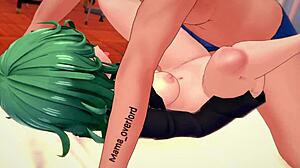 Why is tatsumaki undressing in the infirmary?