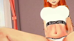 Nami engages in intimate 3D animation with you in One Piece