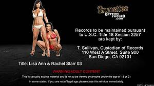 Lisa Ann and Rachel Starr Share Intense Bisexual Group Action
