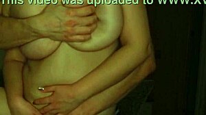Seducing Girlfriend with Big Natural Tits, Rough Fucking and Orgasm on Camera