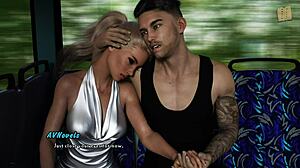 i got intertwined with blonde in hentai, whoops!