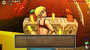 Hornycraft Parody Features Femdom in Cute Outfit