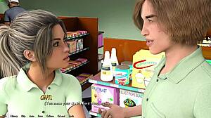 meeting josy in being a dik, huge tits teen cartoon hentai scene