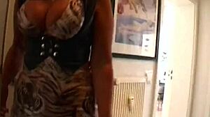 big boobed mature blonde offers steamy housecall sex with stockings and facial