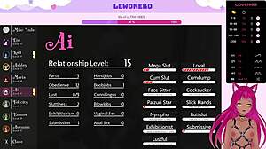 i’m hooked on harem hotel as vtuber lewdneko in part 22