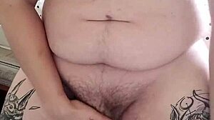 Fat Gay Man Jerking Off to Relax After Long Day