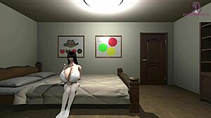 I-I can't escape this 3d hentai cumshot room, help!