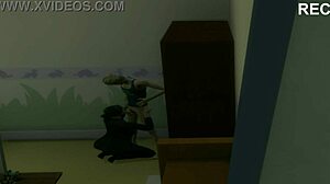 Voyeur Life 2 - Hidden Cam Blowjob In Office With Teacher