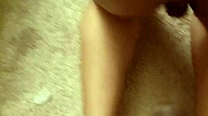 Black Top Cums On White Bottom Ass