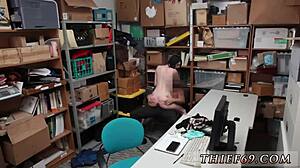 Hey officer, why you pounding this petite Brazilian teen so hard after catching her?