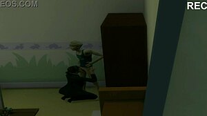 Voyeur Life 2 - Hidden Cam Blowjob In Office With Teacher