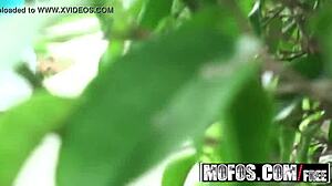 Alexis grace says, 'let's fuck in the public park!' with her bf