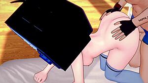 This TV woman enjoys hot exercises in her sportswear