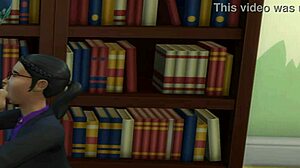 Voyeur Life 2 - Hidden Cam Blowjob In Office With Teacher