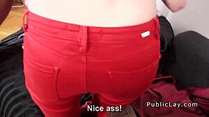 Couple From Public Banging Hard for Camera in Indoor Session