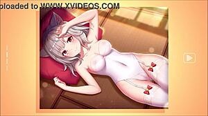 Hentai Girl Undresses Slowly for You!