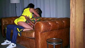 Hot Brunette Takes Huge BBC for Cuckold Boyfriend?