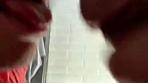 friday toilet session with intense gagging and deepthroat action