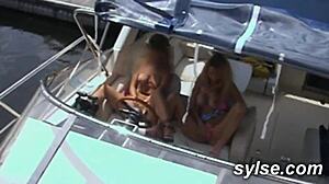 Outdoor lesbian play with teen and mature French amateurs using toys. Exhibition and wild group action unfold.