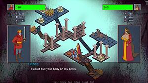 let's play if you do dungeon with interracial creampie and huge tits