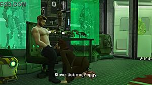i can't wait for peggy's affair 4 in 3d hentai preview