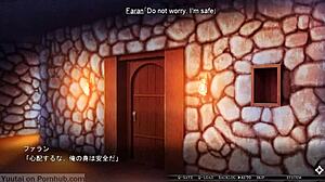 busty princess gets wild in hypnosis visual novel action!