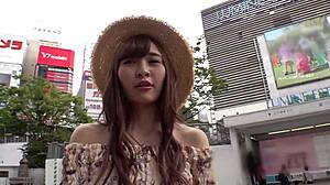 Japanese babe in intense home action with deep kissing and hardcore cowgirl cumshot