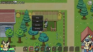 i love this hentai game village rhapsody part 3 with big tits in the stable