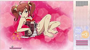 Kurusu Kanako's Clothes Ripped Off In Arkanoid Striptease Gameplay