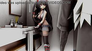 Blabla Enjoys Fun with Favorite Fan in 3D Anime Game