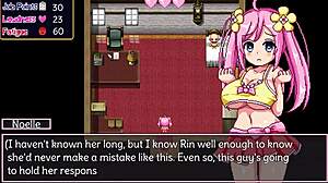 noelle nails it with a wild hentai blowjob