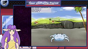 avatar the last airbender four elements trainer part 35 in hentai cartoon anime game