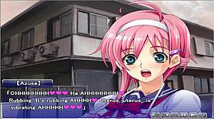 Intense peeping on hentai sex in apartment