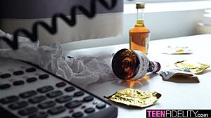 teenfidelity bbc breeds tiny 18+ chloe cherry in hardcore interracial creampie