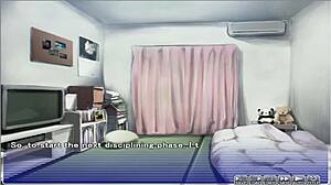 Intense peeping on hentai sex in apartment