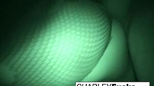 You have to see Charley Chase in this night vision blowjob and fucking scene