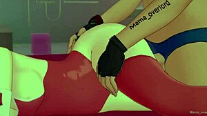 Mabel in swimsuit and stockings fucks in hentai