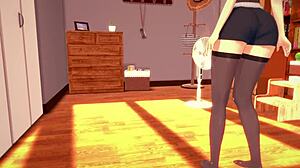 The story unfolds in an animated 3D cartoon sequence as part 2.