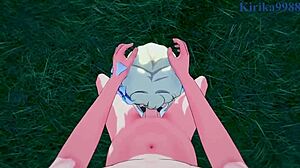 Lumine and Yelan in Wild POV Sex - Genshin Impact Hentai!