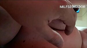 BBW mother-in-law cheats with 19-year-old lover for anal assfucking.