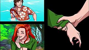 Paradise Lust 2 Spankbank - Grace Gets Spanked in Anime Game