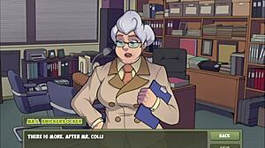 witch hunter 7 elon gives in to detective danzo in hentai cartoon