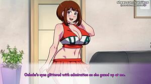i love watching my hero academia ochako uraraka get her tight little 18+ pussy and ass fucked hard in this anime hentai game waifuhub part 5.