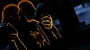 Phantasm fornication unfolds in wild monster hentai by dral studio