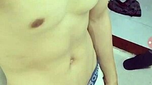 enjoying a casual gay show performance